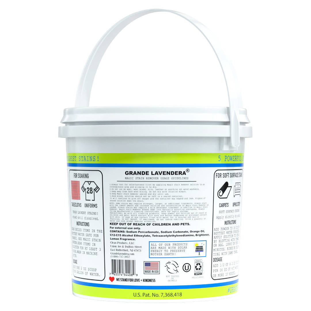 Lemon & Oxygen Magic Stain Remover + Laundry Booster Powder