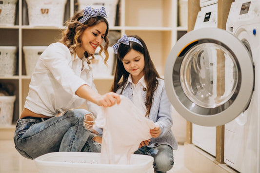 How to Keep Your Baby’s Clothes Clean Without Harsh Chemicals: A Guide with Grande Lavendera®