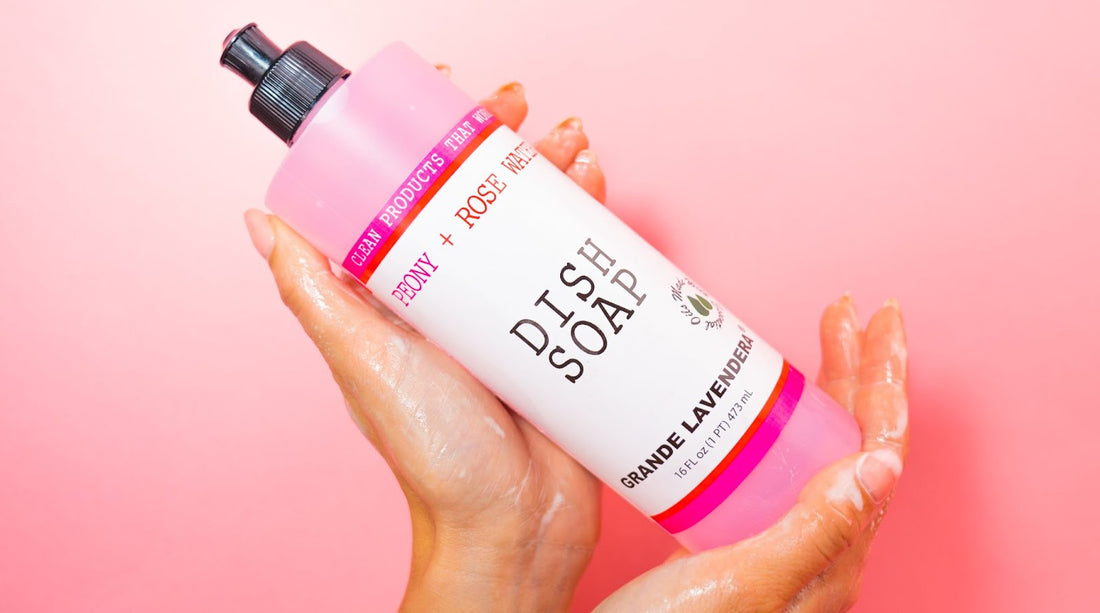 Why Grande Lavendera® Dish Soap Is Tough on Grease but Gentle on Hands