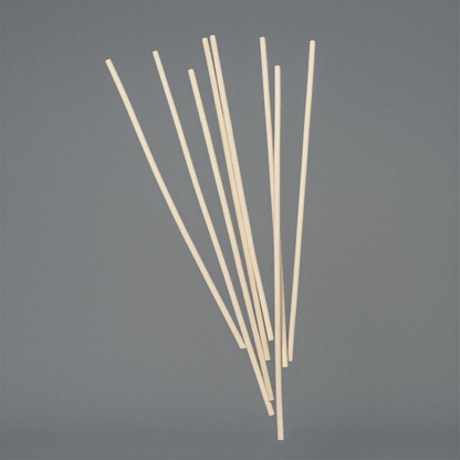 2 Count - Grande Lavendera® Elegant Reed Diffuser with Custom Colored Reeds and 4 Decorative Collars