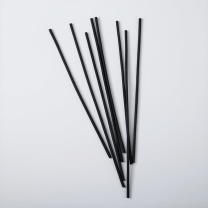 2 Count - Grande Lavendera® Elegant Reed Diffuser with Custom Colored Reeds and 4 Decorative Collars