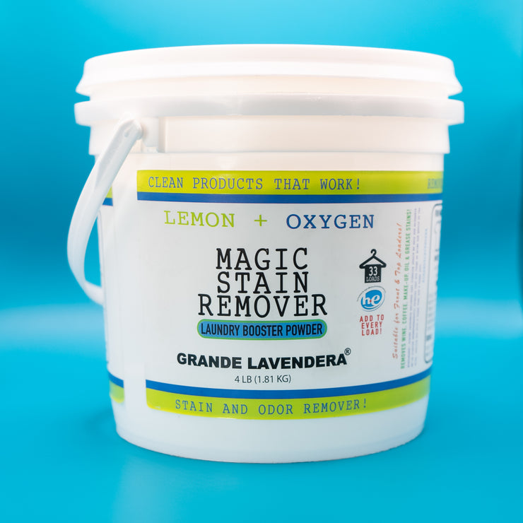 Lemon & Oxygen Magic Stain Remover + Laundry Booster Powder