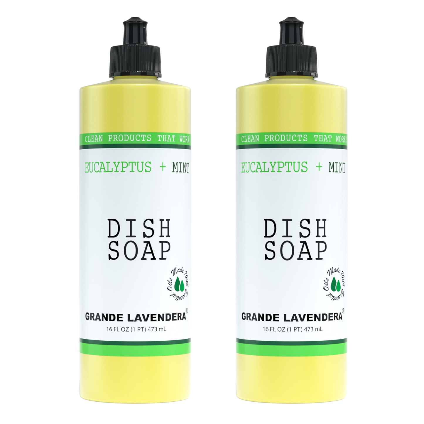 Dish Soap 2 Pack - Eucalyptus + Mint