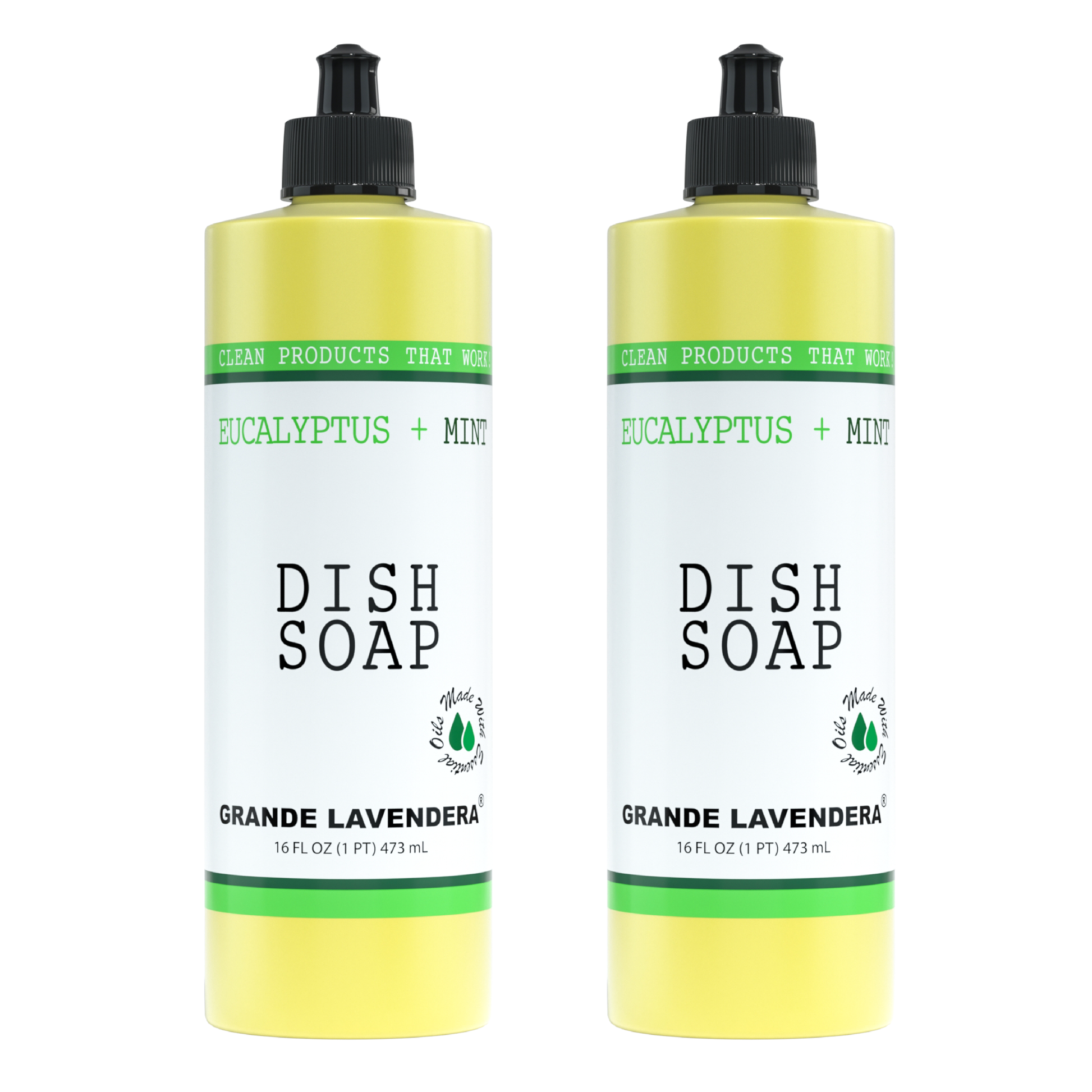 Dish Soap 2 Pack - Eucalyptus + Mint