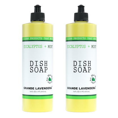 Dish Soap 2 Pack - Eucalyptus + Mint
