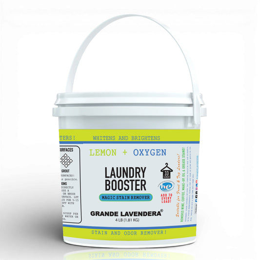 Lemon & Oxygen Magic Stain Remover + Laundry Booster Powder