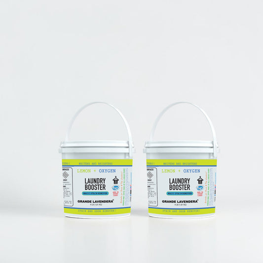 2 Pack - Lemon and Oxygen Magic Stain Remover & Laundry Booster Powder