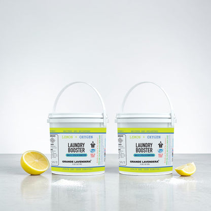 2 Pack - Lemon and Oxygen Magic Stain Remover & Laundry Booster Powder