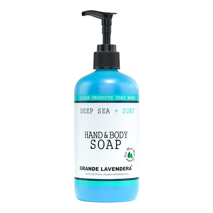 Deep Sea + Surf Hand & Body Soap Two Pack