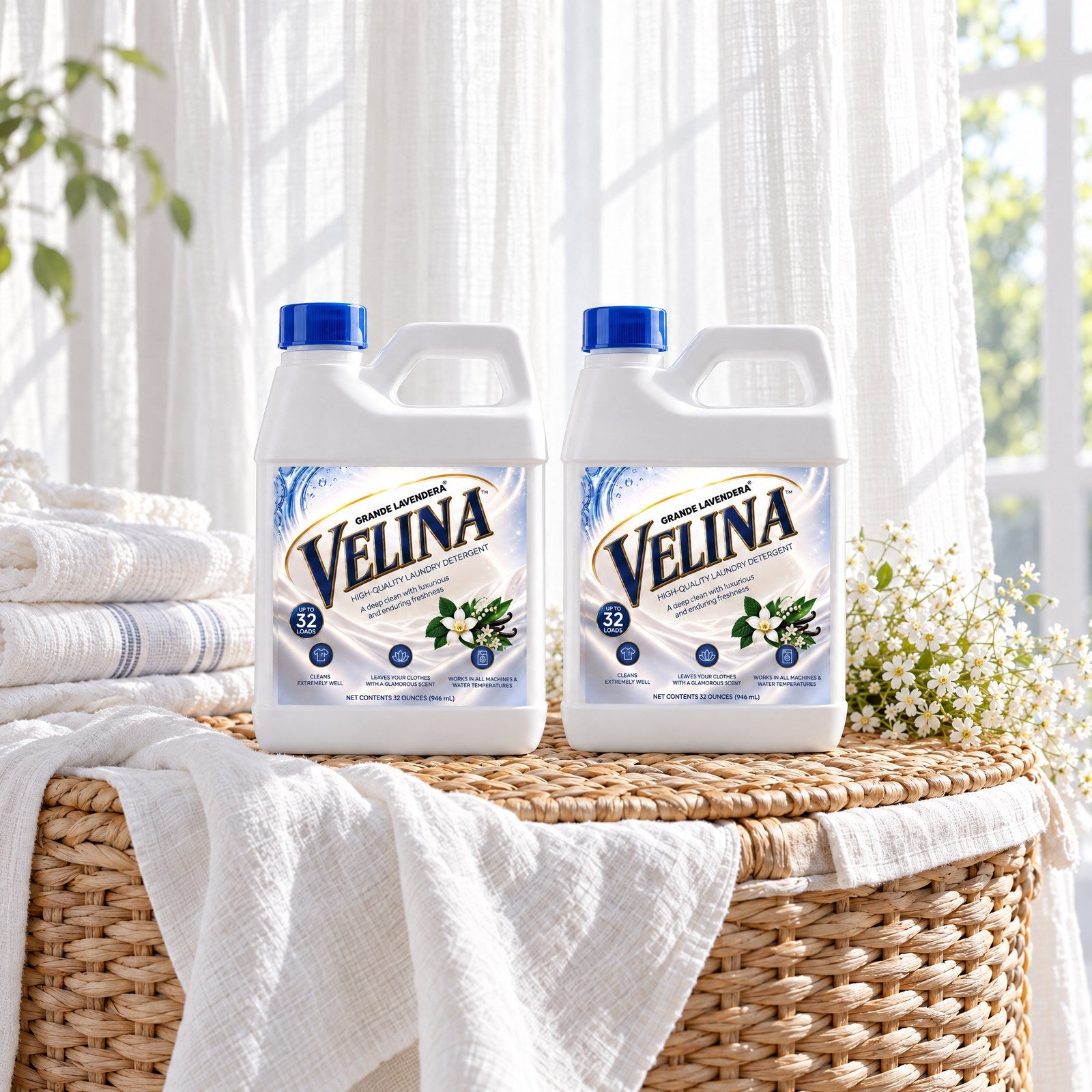 VELINA 2 pack, two containers side by side
